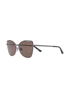 balenciagaeyewear Balenciaga Eyewear Zonnebril met cat-eye montuur - Zwart