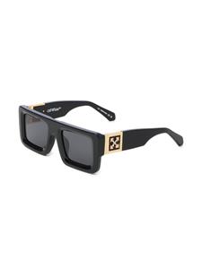 off-whiteeyewear Off-White Eyewear Leonardo zonnebril met vierkant montuur - Zwart
