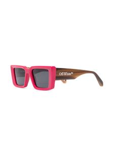 off-whiteeyewear Off-White Eyewear Tweekleurige zonnebril - Roze