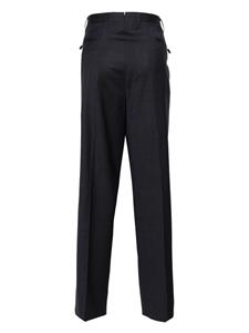 Corneliani Pantalon met jacquard - Blauw