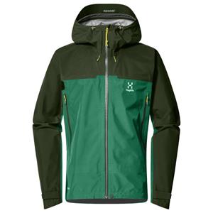 Haglofs Roc Flash Gtx Hardshell Heren Dk Jelly Green/Seaweed Green