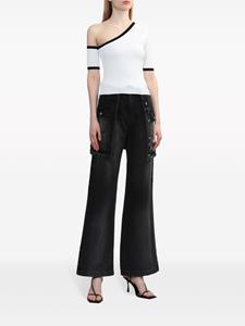 Juun.J Denim jack-rok broek - Zwart