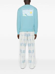 Maison Kitsuné x Vilebrequin cotton sweatshirt - Blauw