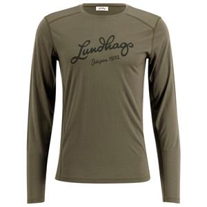 Lundhags - Fulu Merino L/S - Merinoshirt, groen