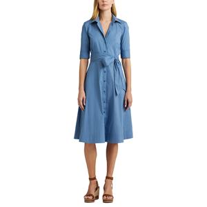 Lange Jurk Lauren Ralph Lauren FINNBARR-SHORT SLEEVE-CASUAL DRESS