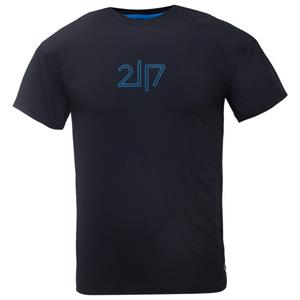 2117 of Sweden - Alken S/S Top - Sportshirt, blauw/zwart