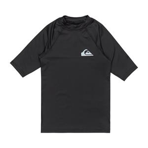 Quiksilver - Kid's Everyday UPF50 S/S - Lycra, zwart