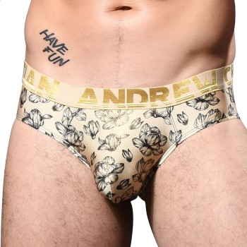 andrewchristian Andrew Christian Almost Naked Floral Shimmer Brief 