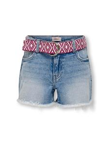 Only Kids Robyn Belt Vinatge Denim Short