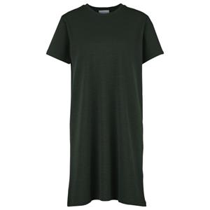 We Norwegians - Women's Peak T-Shirt Dress - Jurk, zwart/olijfgroen