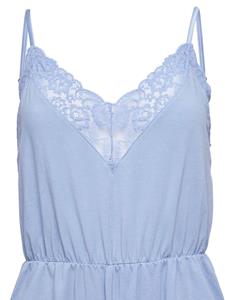 Fleur Du Mal Body met afwerking van kant - Blauw