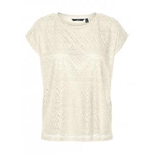 Vero Moda T-shirt met ajourpatroon, model 'MAYA'