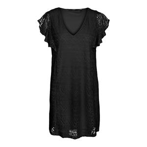 Vero Moda Minikleid "VMMAYA SHORT FRILL DRESS JRS SPE"