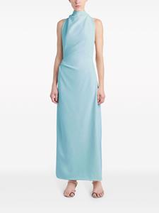 proenzaschouler Proenza Schouler Selena midi-jurk met ruches - Blauw