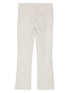 Vince Mid waist flared broek - Beige