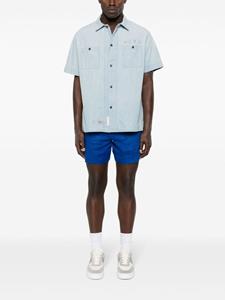 Polo Ralph Lauren Polo Pony-motif linen shorts - Blauw