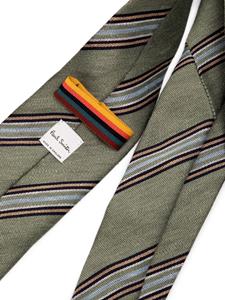 paulsmith Paul Smith Linnen stropdas - Groen