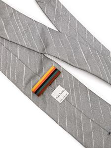 paulsmith Paul Smith Gestreepte stropdas - Grijs
