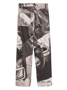 helmutlang Helmut Lang Jeans met print - Zwart
