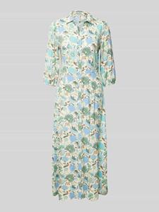 Soyaconcept Maxi-jurk van viscose met bloemenmotief, model 'Sammy'