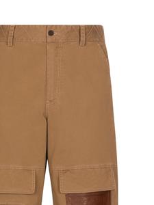 dolce&gabbana Dolce & Gabbana Cargo broek in katoenblend - Bruin