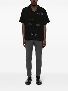 DONDUP Pantalon van scheerwol - Grijs