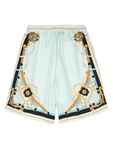 Camilla Zijden bermuda shorts - Groen
