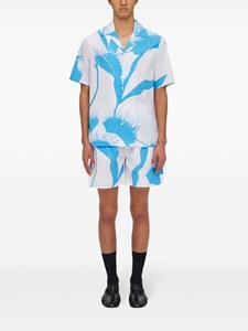 Ferragamo Katoenen bermuda shorts met print - Wit