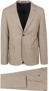 Suitable Strato Toulon Kostuum Wol Beige