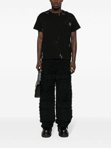 whodecideswar Who Decides War Broek met wijde pijpen - Zwart