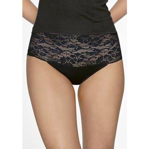 Nina Von C. Tailleslip "Fine Cotton" met zachte, brede kantband (2 stuks, Set van 2)