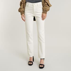 G-Star RAW Viktoria High Straight Jeans - Wit - Dames