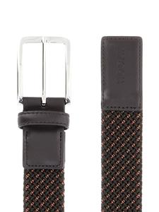 Hogan Leren riem - Bruin
