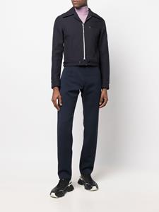Courrèges Mid rise straight broek - Blauw