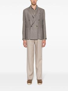 Tagliatore Linnen broek - Beige
