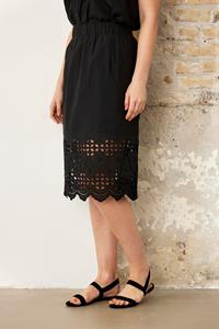 IN FRONT CRYSTAL SKIRT 16209 999 (Black 999)