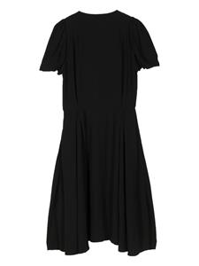 christiandiorpre-owned Christian Dior Pre-Owned Zijden wikkeljurk - Zwart