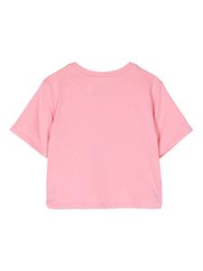 poloralphlaurenkids POLO RALPH LAUREN KIDS T-shirt met geborduurde bloemen - Roze