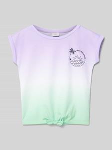 S.Oliver RED LABEL T-shirt met knoopdetail