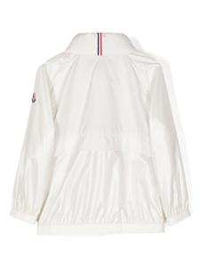 monclerenfant Moncler Enfant Bomberjack met gedrapeerde hals - Wit