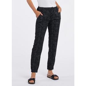 Ragwear Haremshose "TALIN PRINT", lässige Hose im Joggpant Style mit Gummizug am Saum