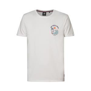 Petrol Industries Men t-shirt ss off-white