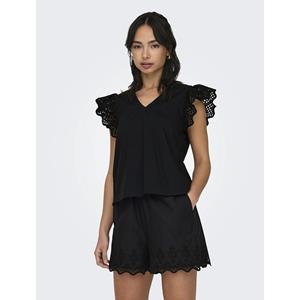 Only Lou Frill Top