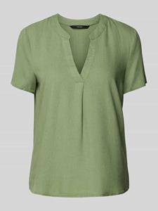 Vero Moda Blusenshirt "VMMYMILO SS V-NECK TOP WVN GA"