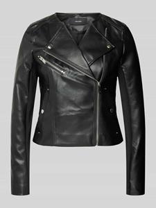 Vero Moda Lederimitatjacke "VMRILEY RIO SHORT COATED JACKET NOOS"