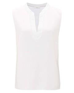 Opus - Wit Mouwloze blouse Wit 36
