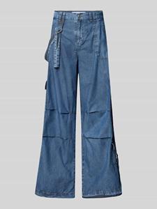 MAC Loose fit jeans met cargozakken