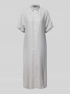 Jake*s Casual Midi-jurk met streepmotief