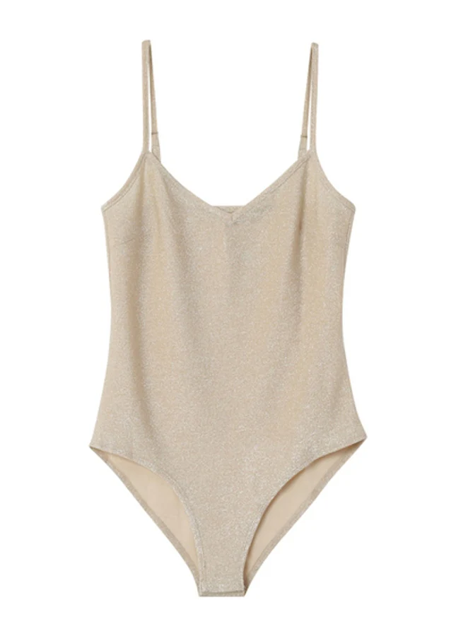 Grace & Mila Glitter body met v