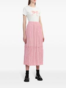 toutacoup tout a coup Gelaagde midi-rok - Roze